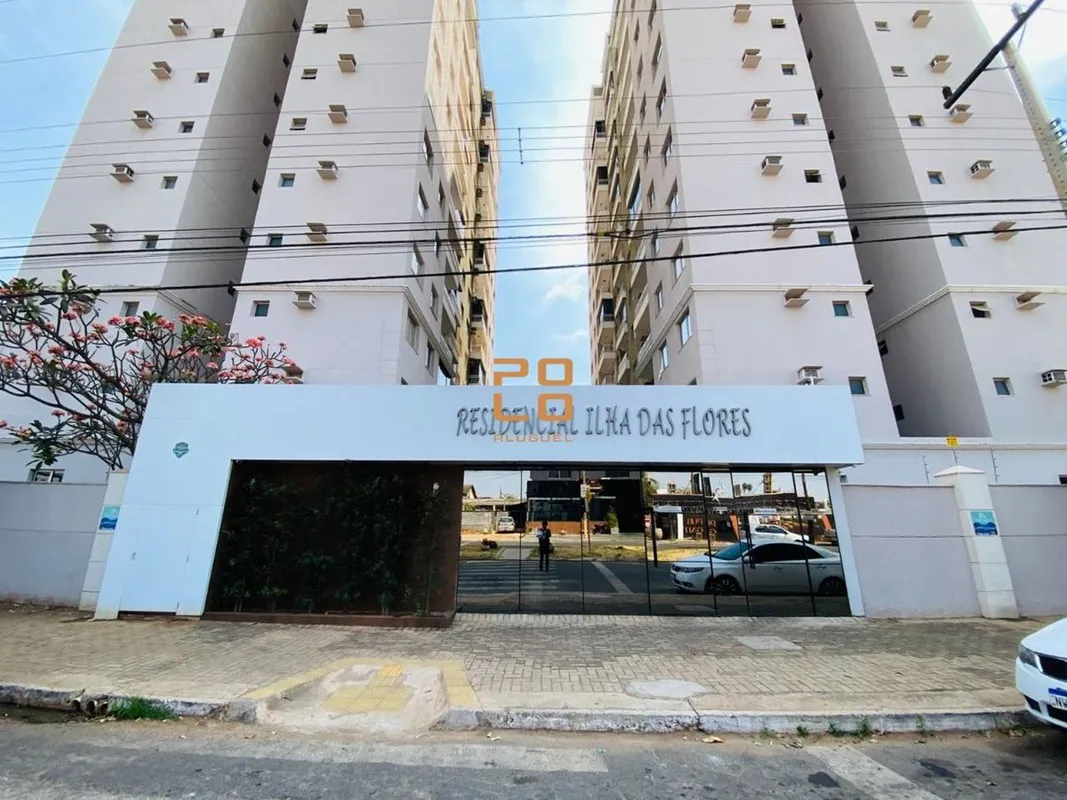 Apartamento mobiliado para alugar no Edifício Residencial Ilha das Flores, na Vi...