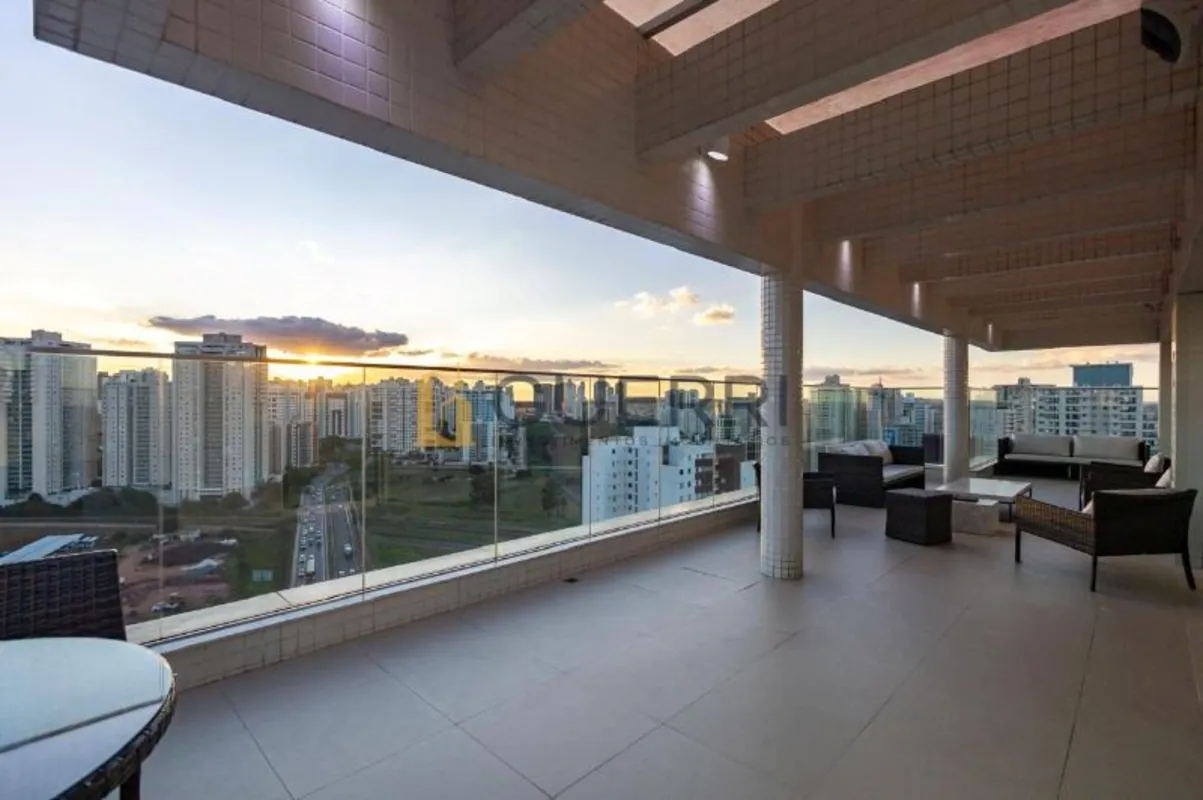 Residencial LE CIEL COBERTURA 4 QUARTOS REFORMADA MOBILIADA - JACUZZI - AREA GOR...
