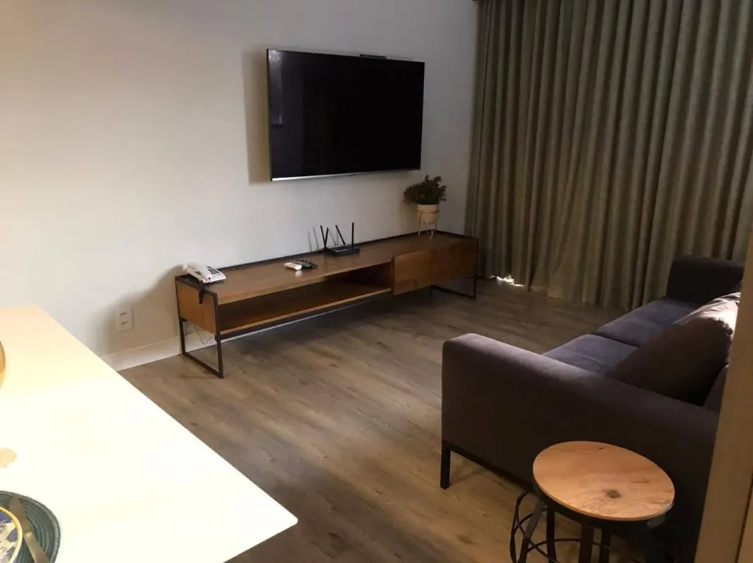 Aconchegante flat de 37m², localizado no condomínio Lake side, área nobre de Bra...