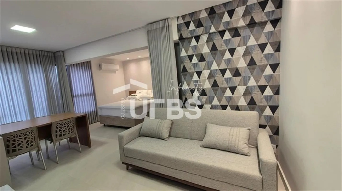 COD U-0027933 - Studio 44,82 m² – Andar alto, mobiliado, próximo ao Parque Vaca ...