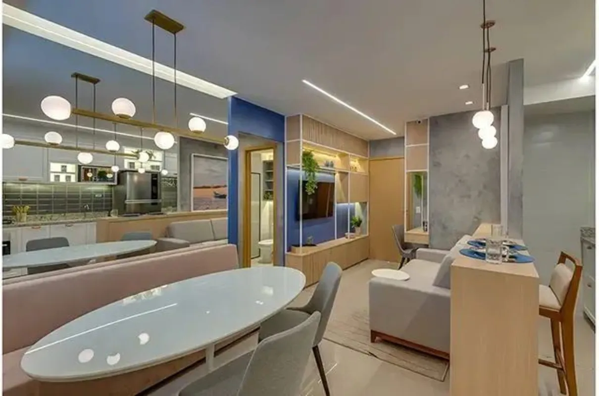 Apartamento nascente com vista definitiva, 02 quartos sendo 01 suÃ­te, varanda c...