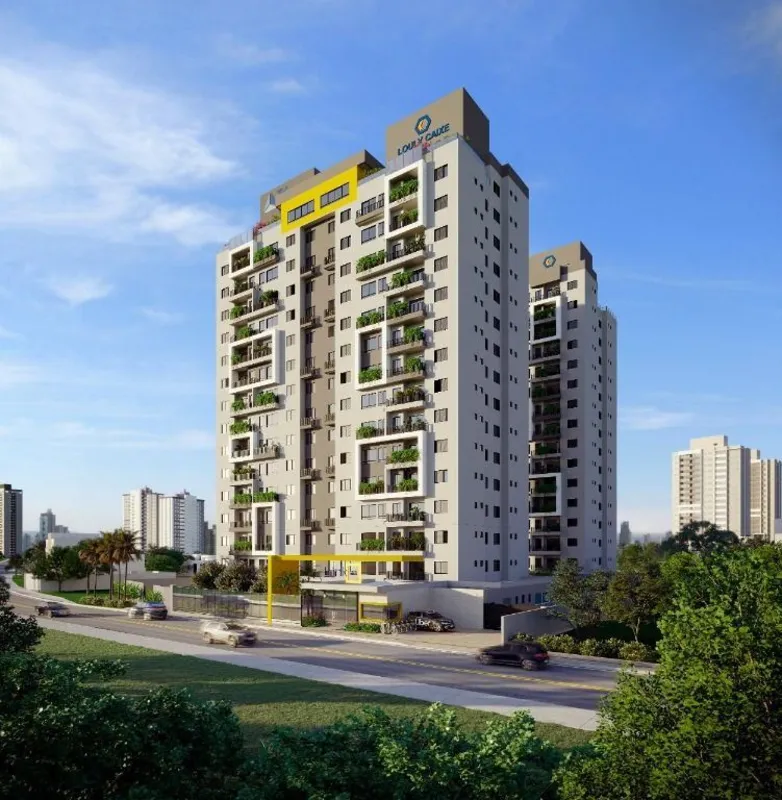 Apartamento com 55mÂ² com 02 quartos, sendo 01 suÃ­te Ã¡ venda no Jardim Palaciu...