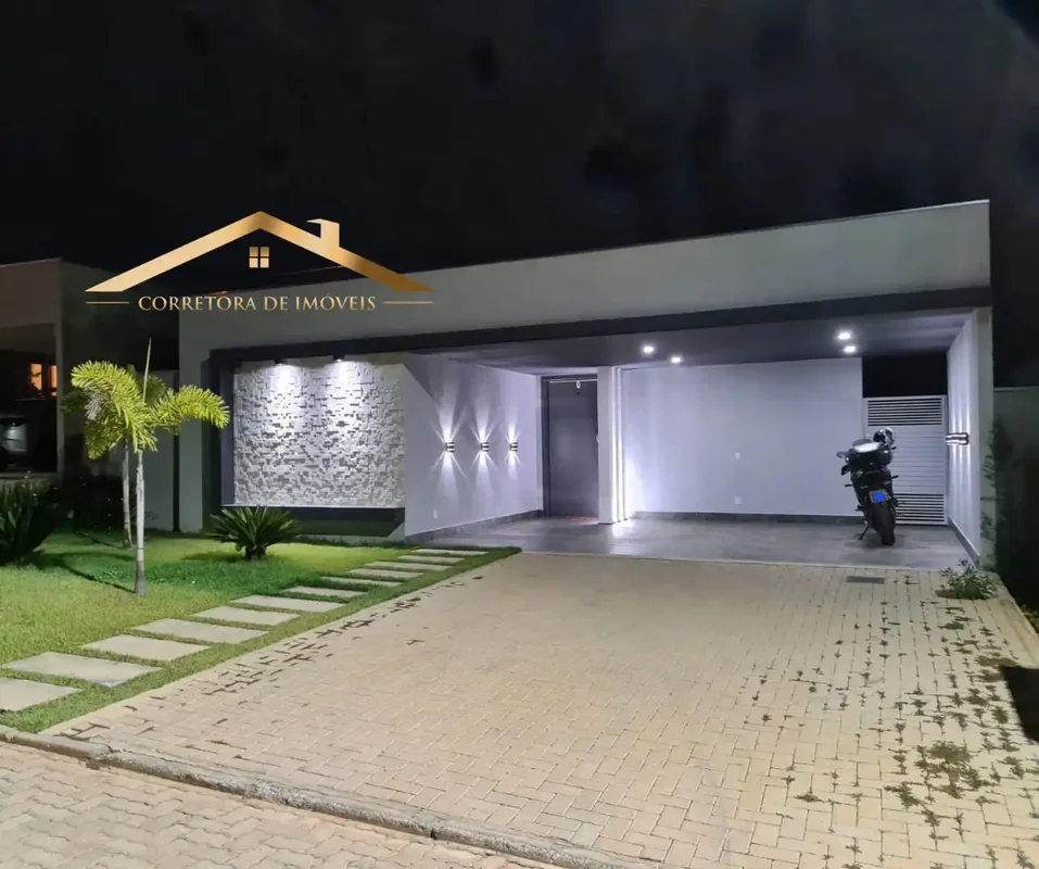 CASA PREMIUM em Condomínio Americano: 200m² | 3 Suítes Master c/ Closet | Pé Dir...