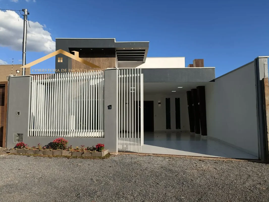 DESCRIÇÃO:- 3 QUARTOS- SALA- COZINHA- BANHEIRO- ÁREA DE SERVIÇO- GARAGEM- FÁCIL ...