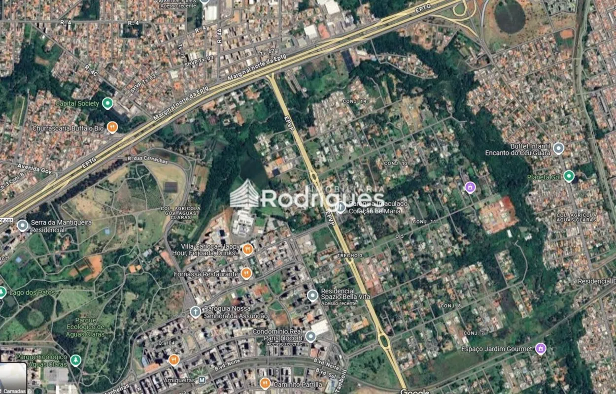 Rodrigues Imobiliária VENDE LOTE localizado na SMPW/SUL Quadra 05, Park Way, Bra...