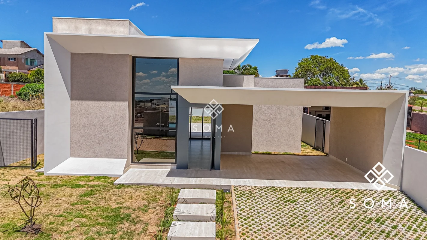 ESPECIFICAÇÕES DA CASA:- Projeto de iluminação moderno- Sala ampla com pé-direit...