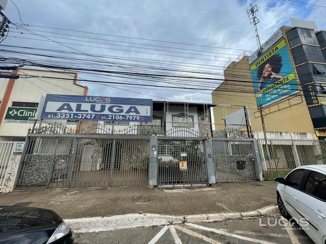 LOJA E APARTAMENTO - TAGUATINGA NORTELote completo para locação, composta por: L...