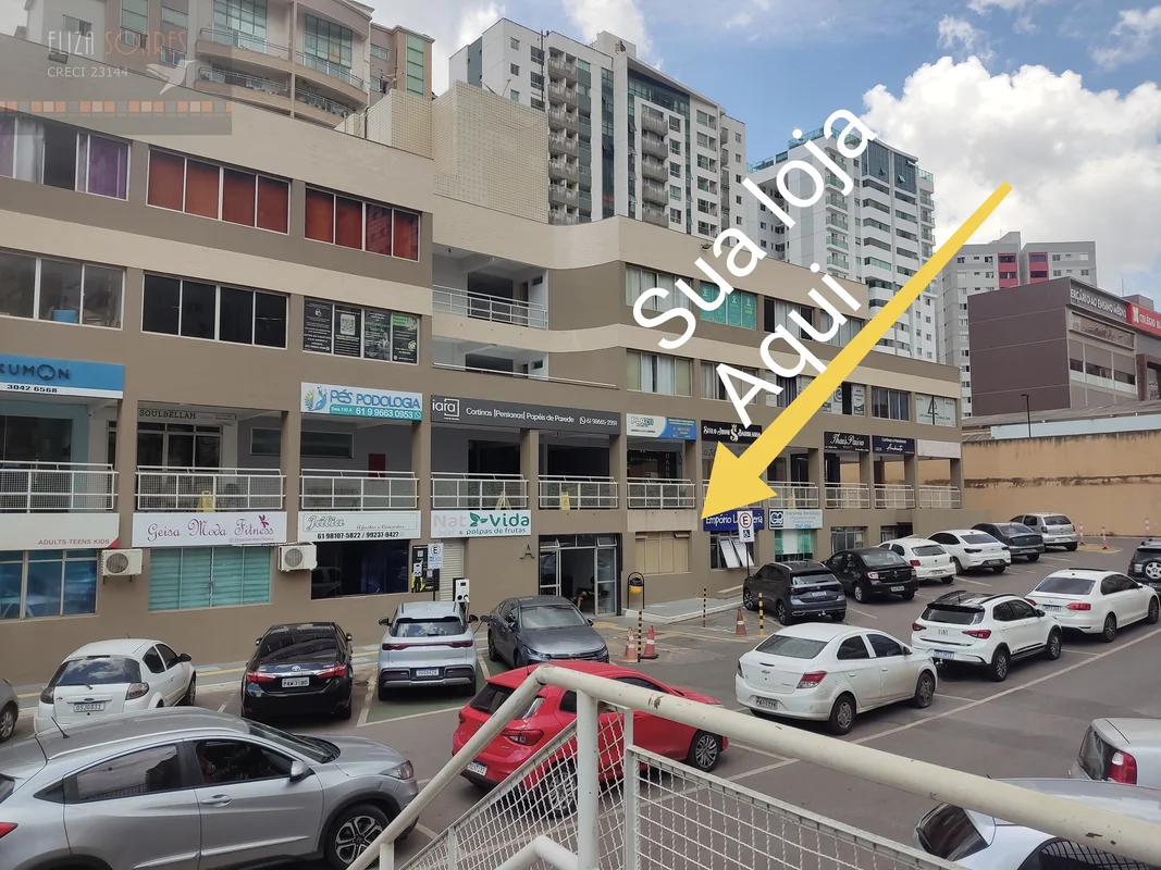 Alugo loja 31m2 no Maggiore Shopping, em Avenida das Araucárias, Águas Claras-DF...