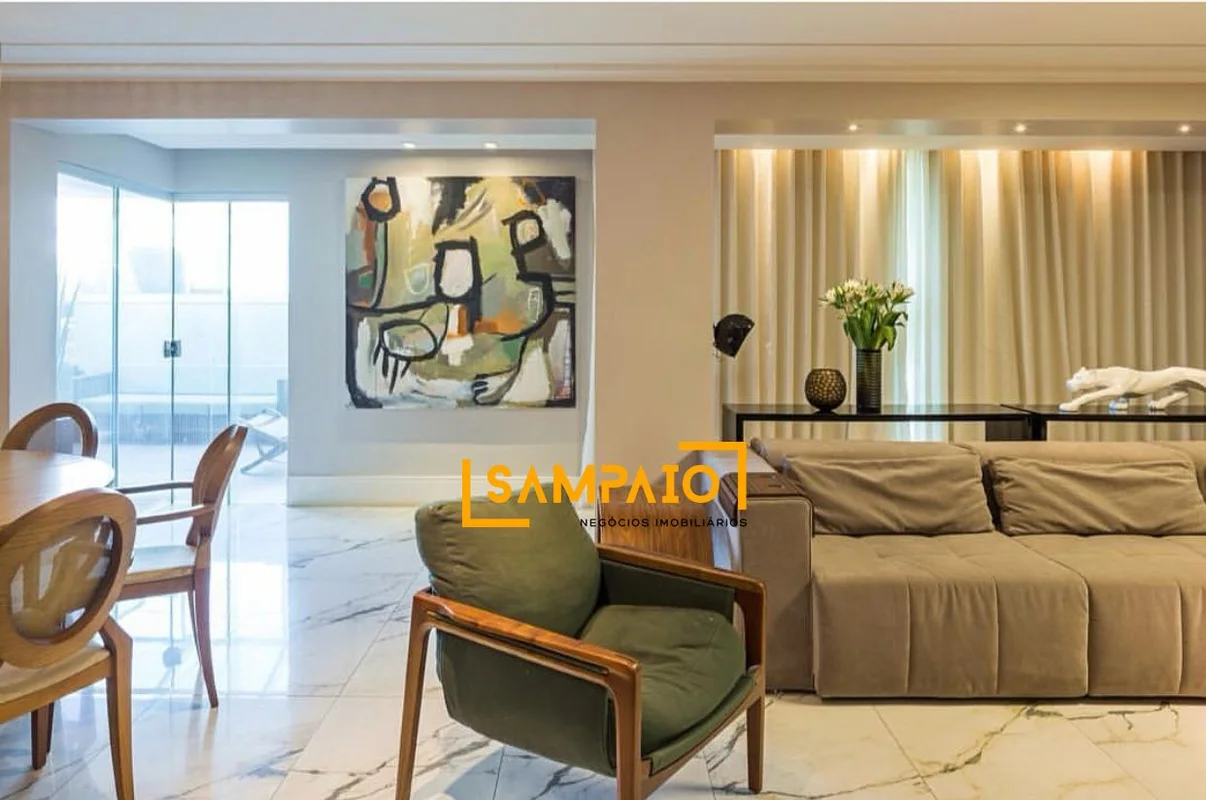 Luxuosa cobertura à venda no coração do Park Sul, em Brasília, na SGCV. Com 252m...