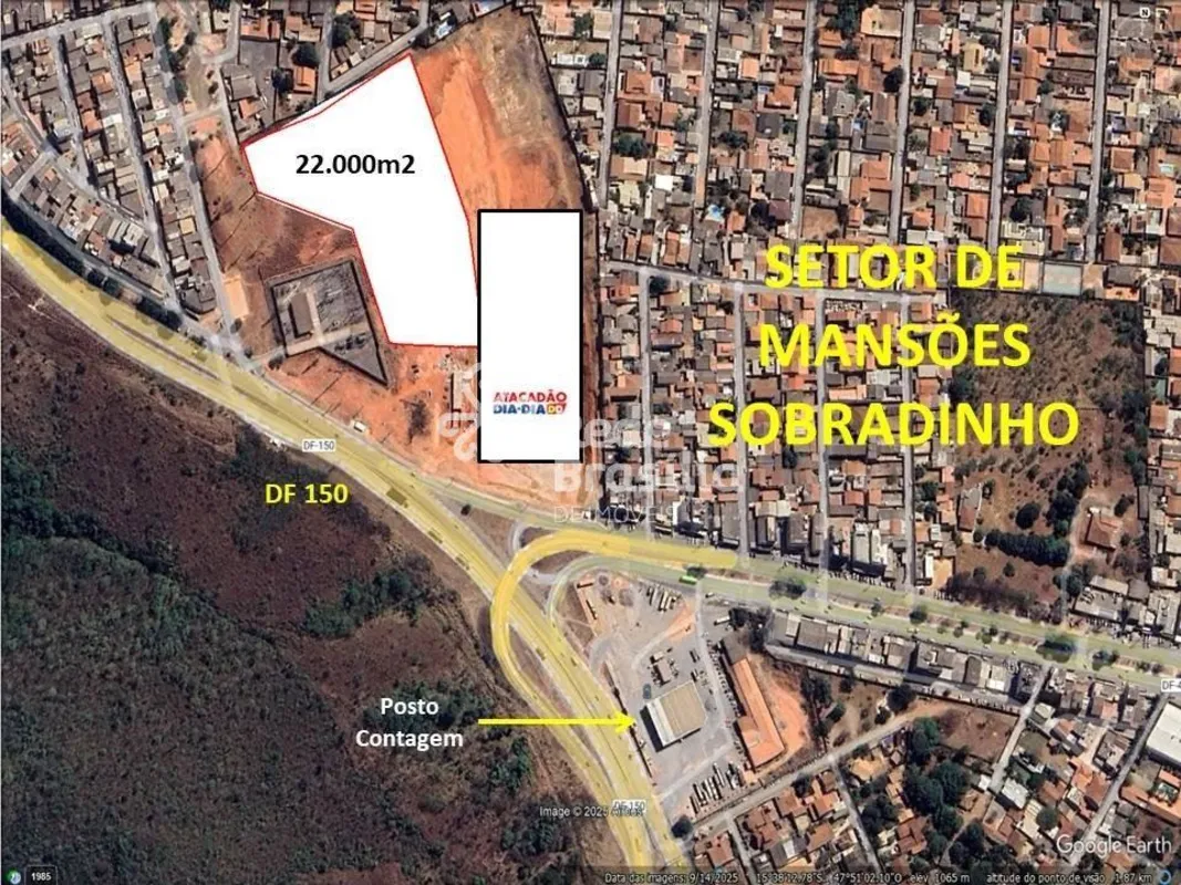 A região de Sobradinho/DF apresenta forte demanda por habitação de entrada, impu...