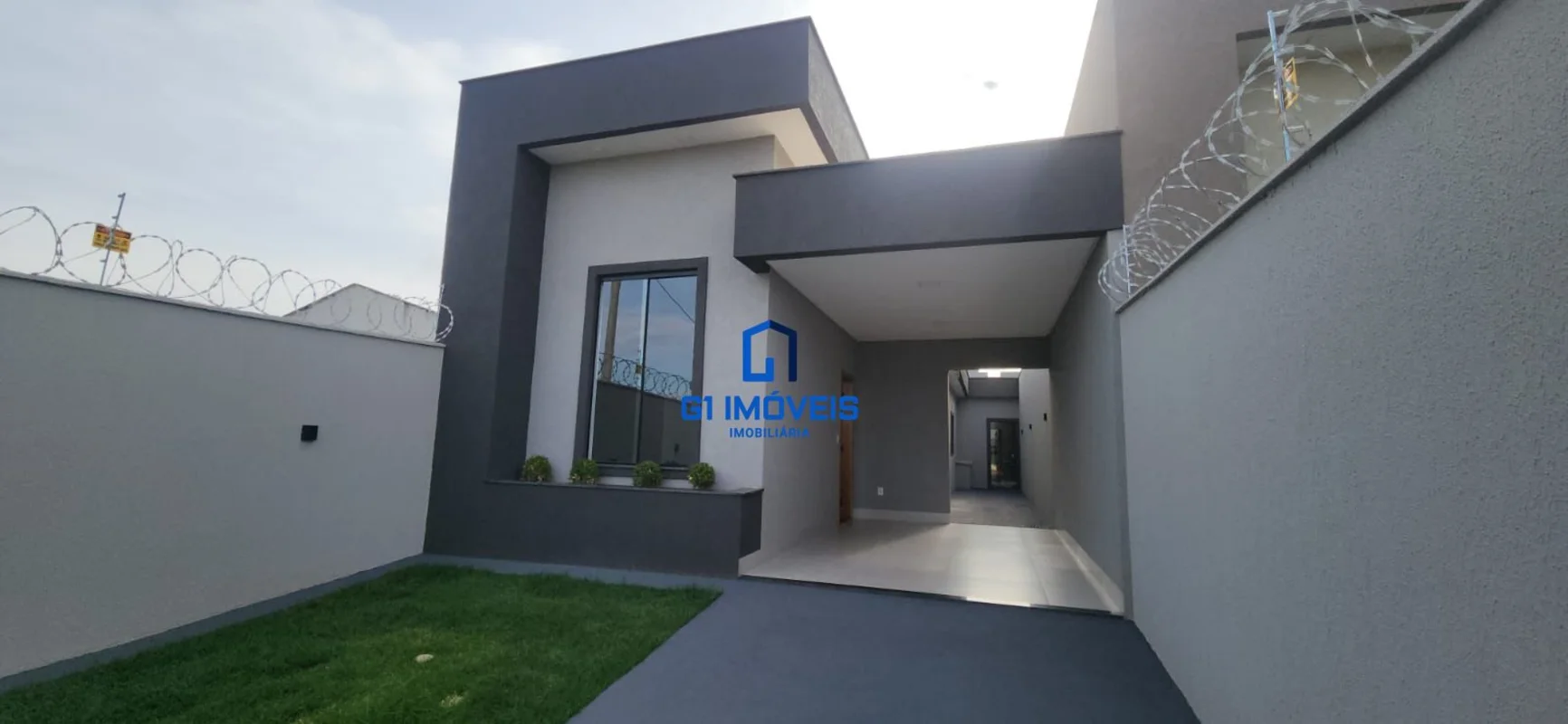 Casa com 115 m² no Jardim Boa Esperança, em Aparecida de Goiânia. Imóvel com gar...
