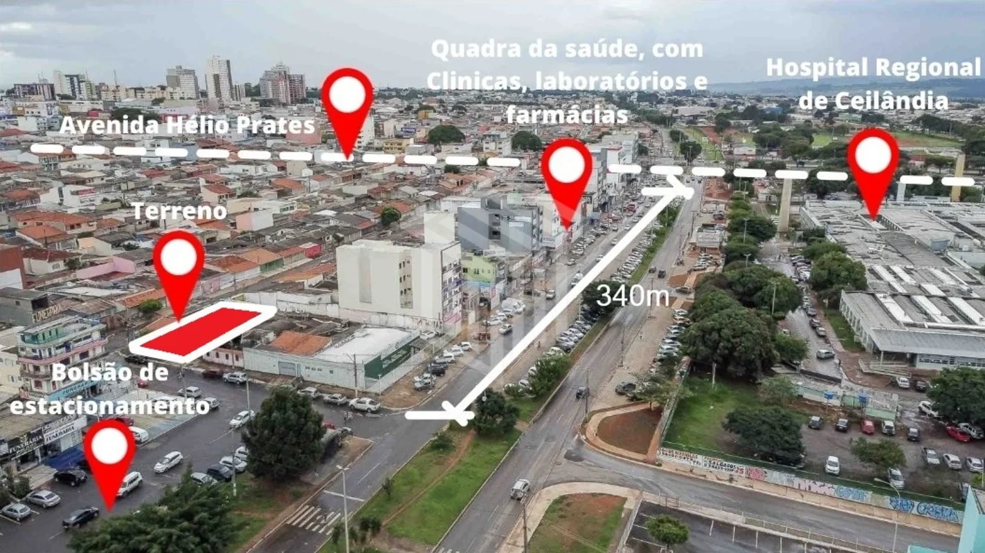 Lote de esquina na QNM 17 – Ceilândia SulExcepcional lote com 250m² na região mé...