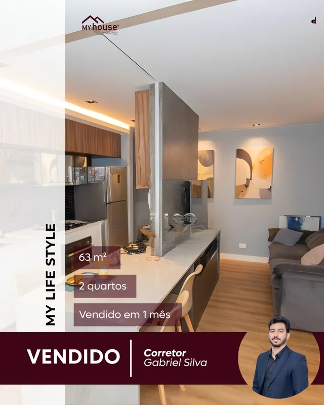 Apresento um apartamento de 2 quartos com um reforma impecável e acabamento prem...