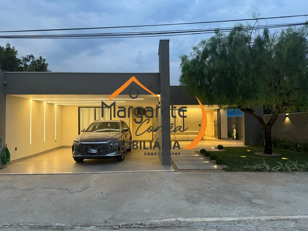 Imobiliária Margarete Corrêa vende linda casa térrea moderna no Condomínio Beija...
