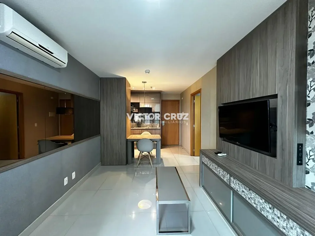 Victor Cruz Negócios Imobiliários LTDA vende:Brisas do Lago.Flat 48m² totalmente...