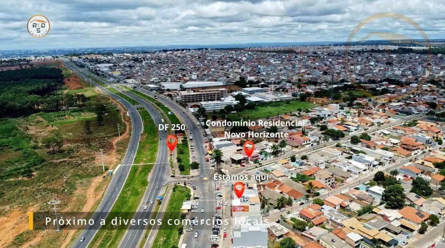 Imóvel localizado em uma área estratégica na DF250, Região dos Lagos, com vocaçã...