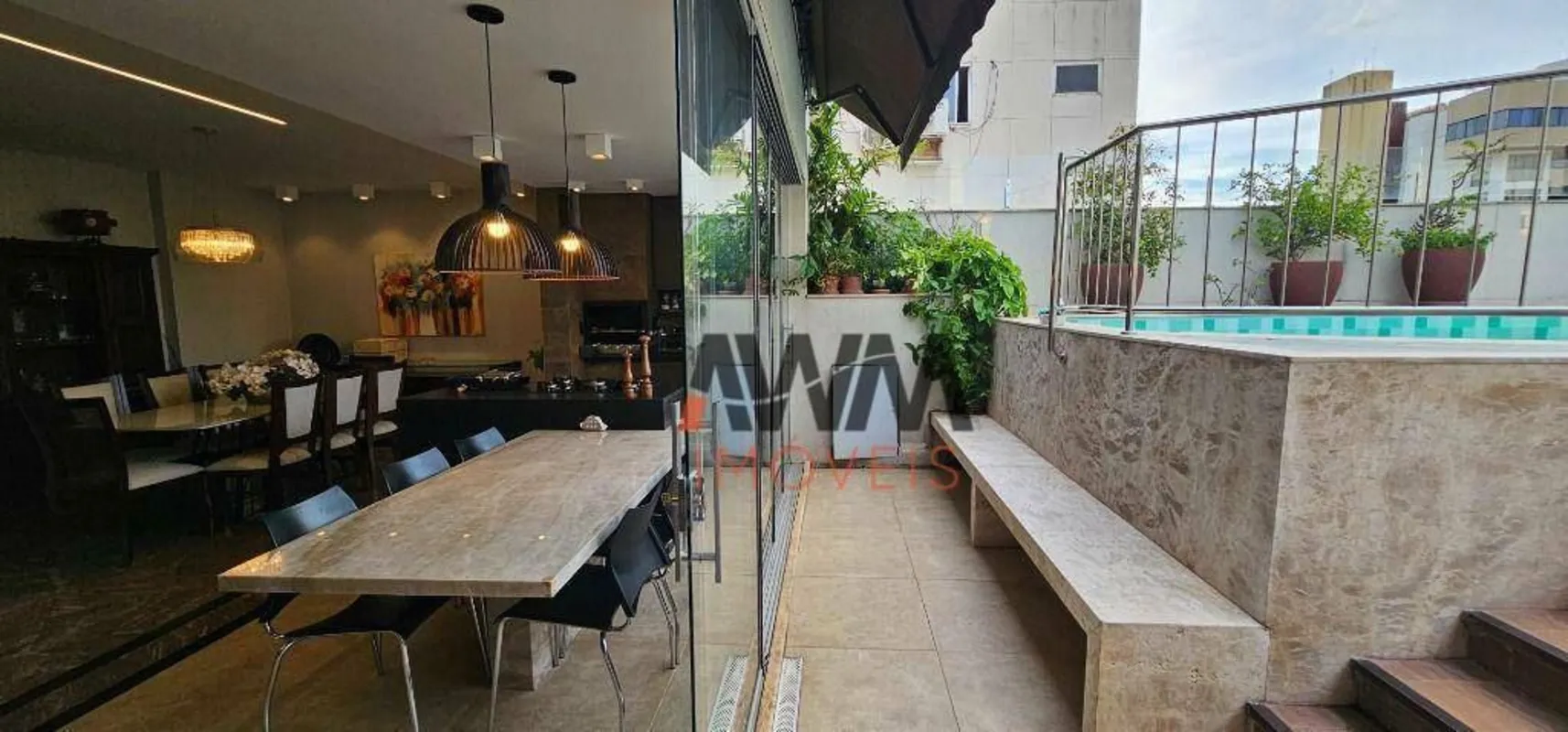 Cobertura duplex 5S com Vista para o Bosque dos Buritis361 m²5 suítesSala integr...