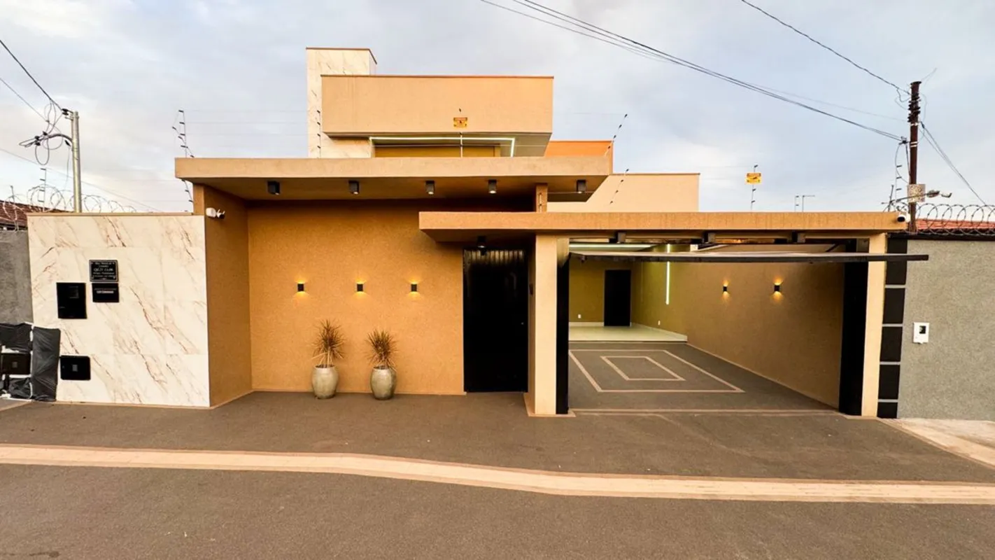Casa de Alto Padrão no Parque Flamboyant — onde design, tecnologia e conforto se...