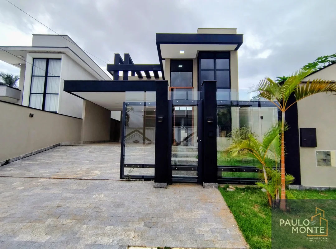 Casa de Alto Padrão com Projeto Exclusivo – 4 Suítes – 320m² – Lote 450m²Apresen...