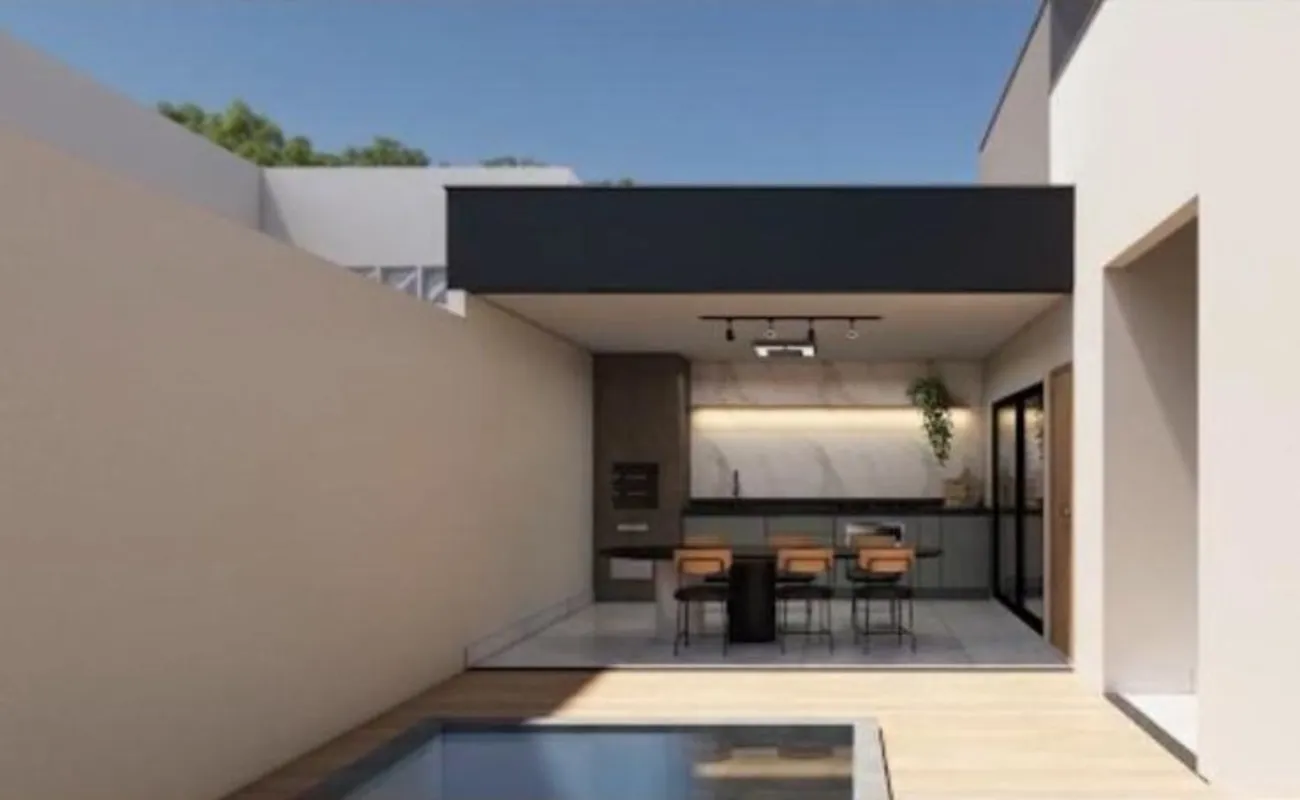 CASA 5Terreno de 211,75 m2Área construída 133,75 m23 quartos, sendo 1 suite mast...