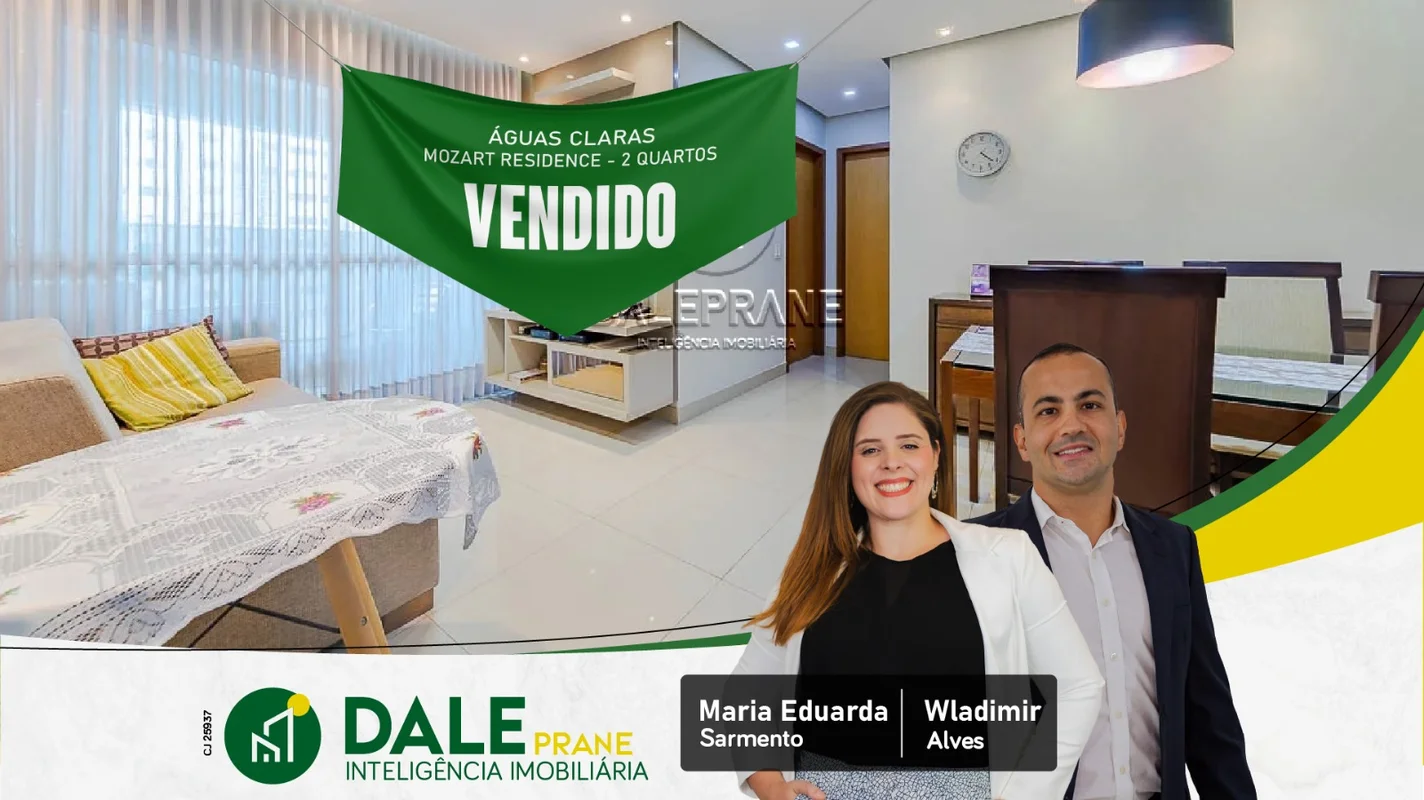 DALEPRANE INTELIGÊNCIA IMOBILIÁRIA VENDEAPARTAMENTO DE 2 QUARTOS, 1 SUÍTE NO MOZ...