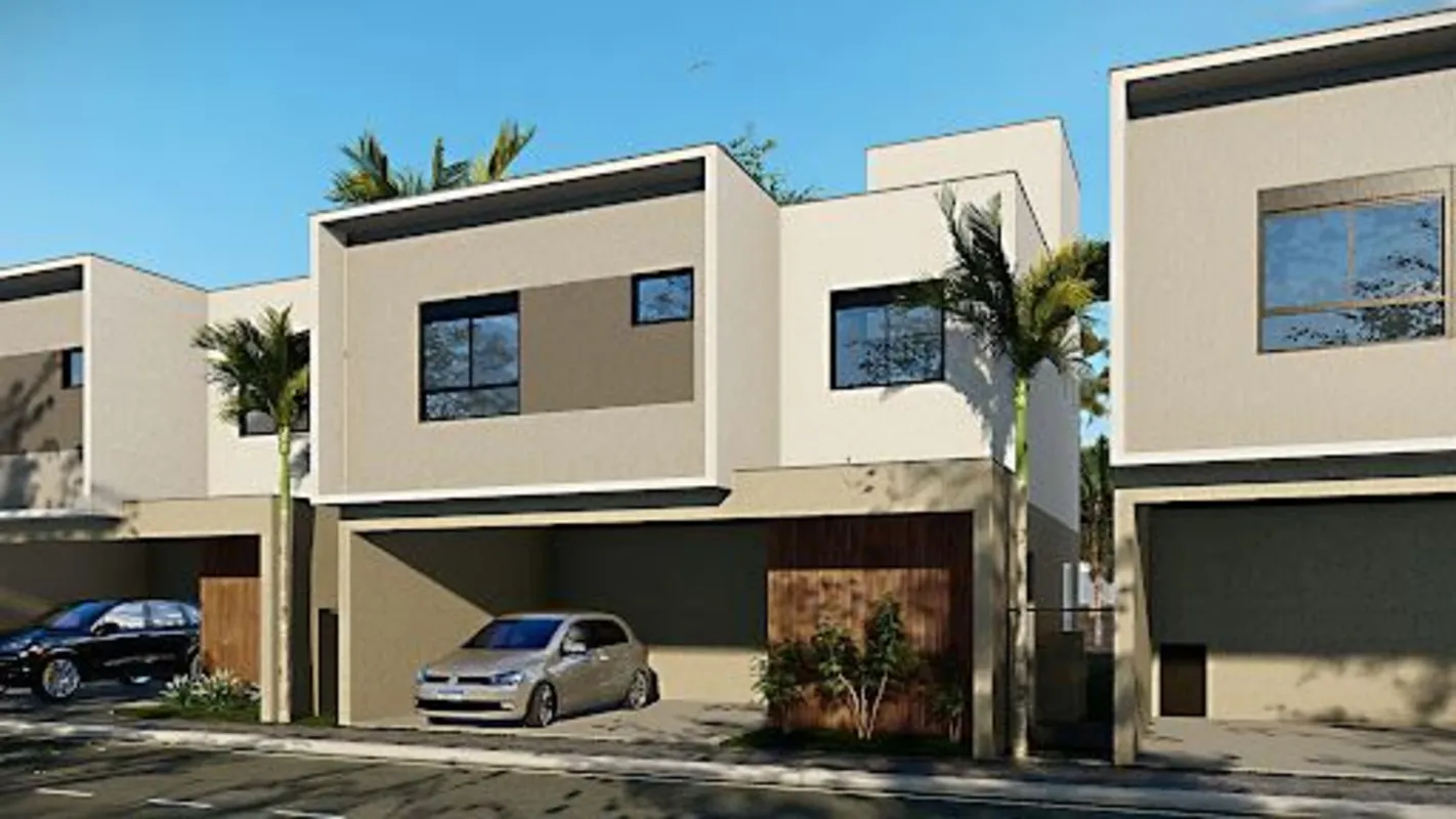 Ecohouse Atlântico - Jardim Atlântico, Goiânia, GO. Sobrado em condomínio fechad...