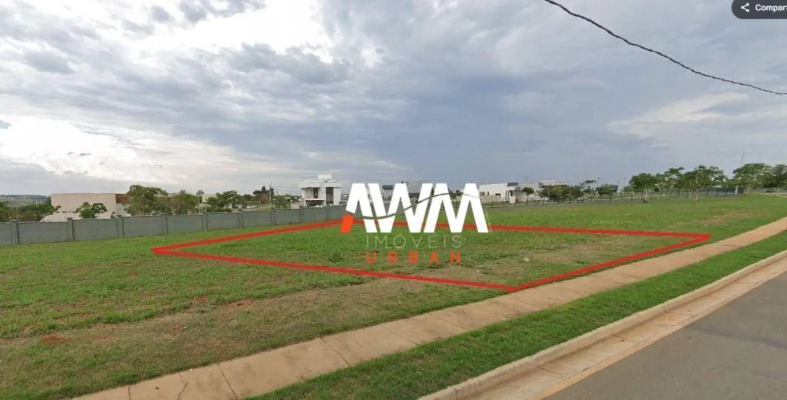Area comercial entrada Terras Alpha 2 Senador Canedo18,43 m de frente 20,0 de fu...