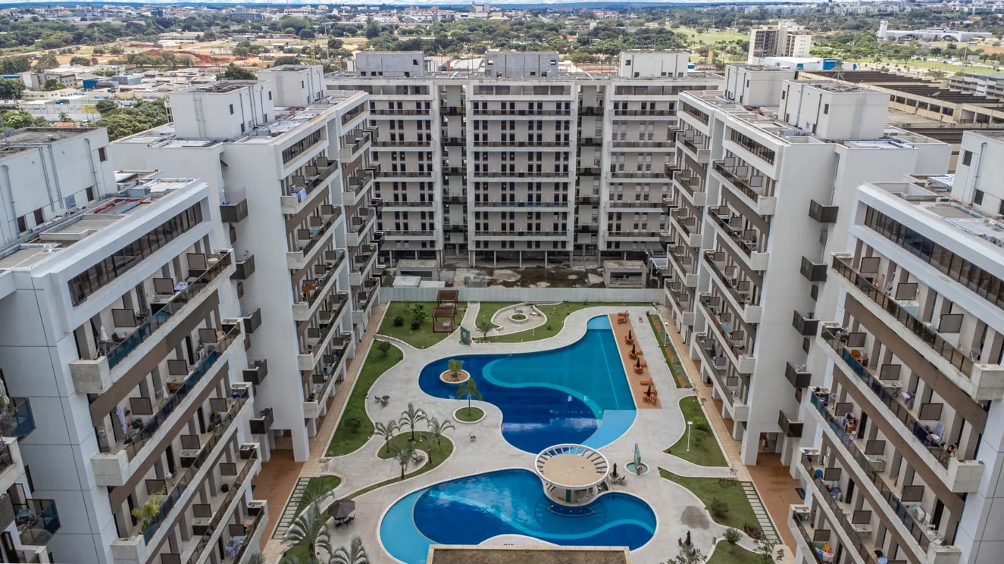 Residencial Venice Park!Apartamento conjugado, vazado com 2 terraços.Encante-se ...