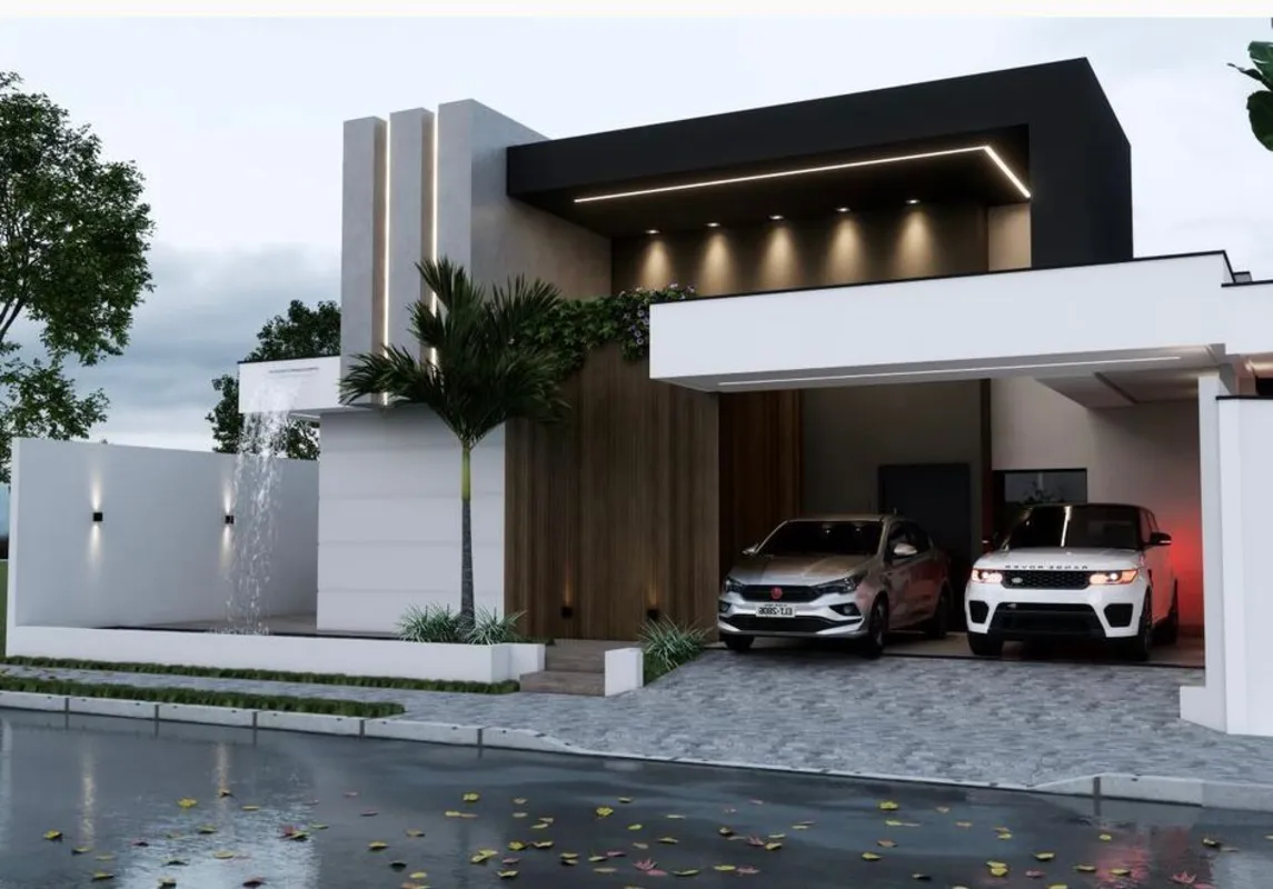 Apresentamos esta elegante casa térrea, projetada para quem busca conforto, func...