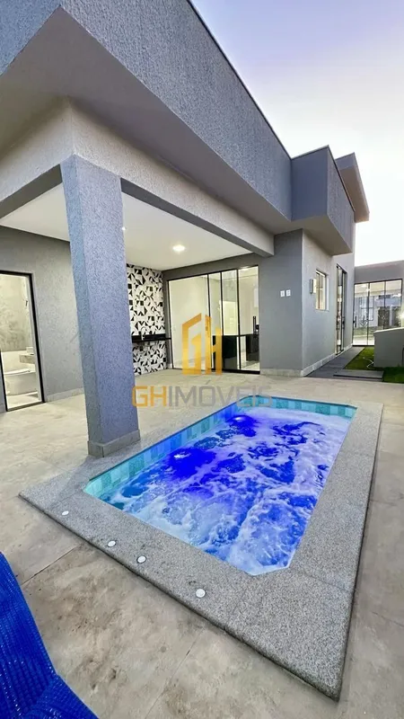 GH1965Casa com 3 quartos no Terras Alpha Residencial 2, em terreno com 305m² com...