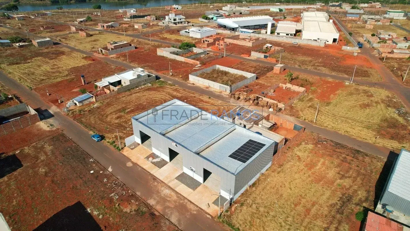 Galpão novo para locação no Residencial Luzia Monteiro Trindade, a menos de 500m...
