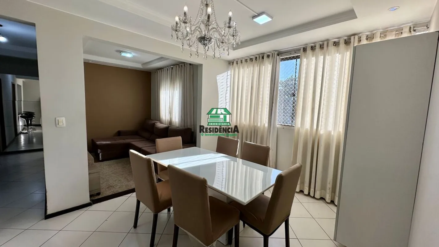 Apartamento 3 quartos modificado:2 quartos sendo 1 suíteo 3º quarto foi transfor...