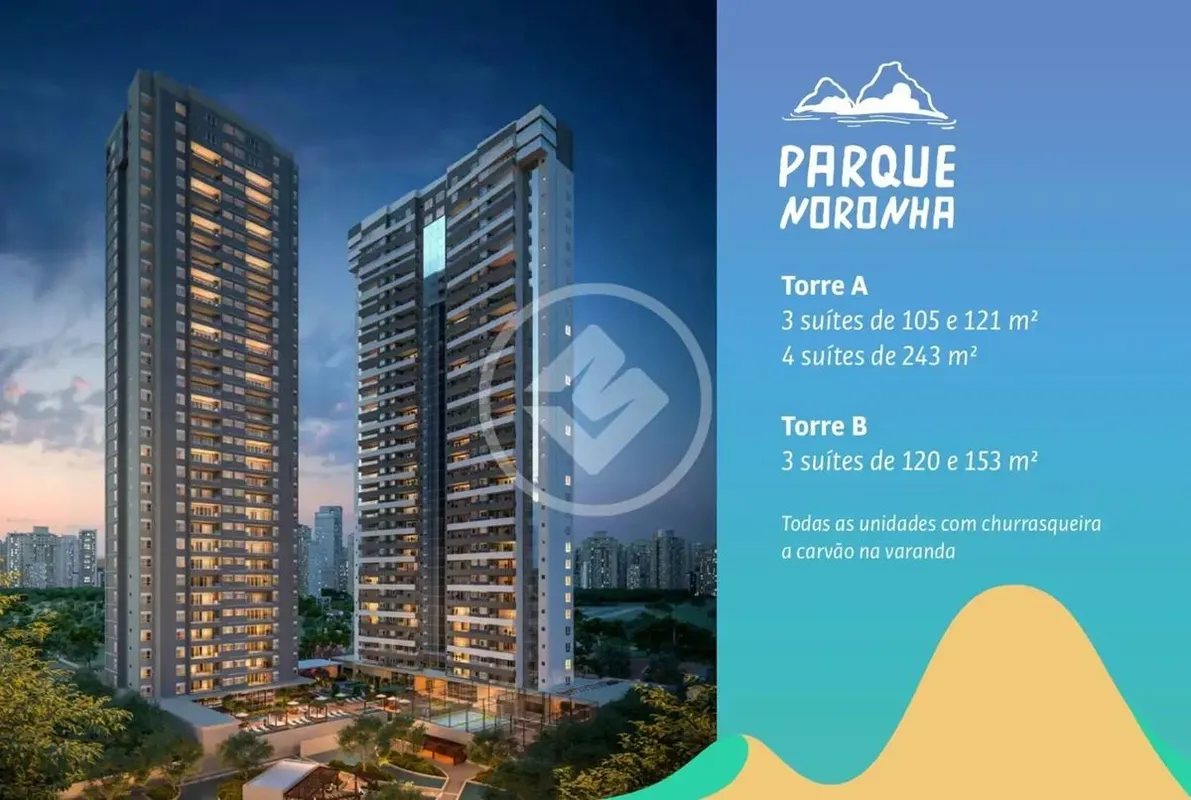 ? PARQUE NORONHA Apto. 2803 Torre B?? Av. PL 2 - Park Lozandes, Goiânia - GO?? Á...