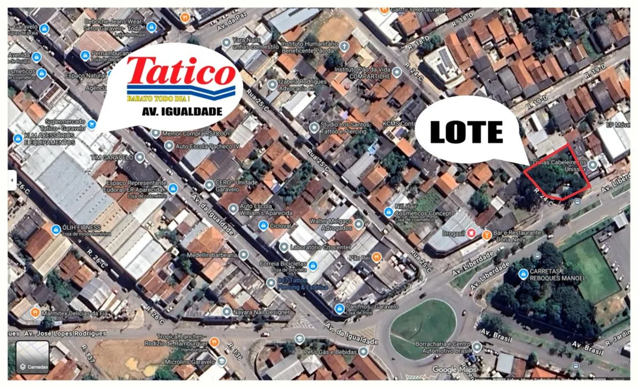 VENDE-SE LOTE NO SETOR GARAVELO – APARECIDA DE GOIÂNIA863,65 m² | Excelente loca...