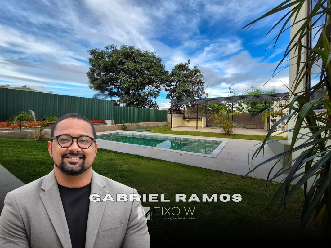 Eixo W Imobiliária vende belíssima casa localizada no Condomínio Estancia Quinta...