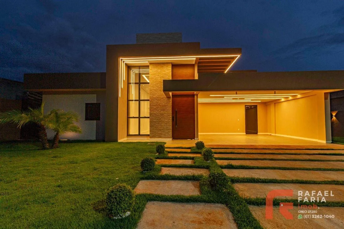 RAFAEL FARIA Imob vende excelente casa de 4 quatros de alto padrão na Ponte Alta...