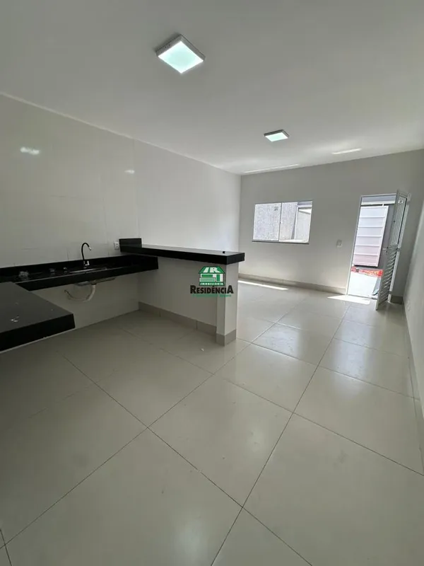 Casa Residencial Vida Nova- Área total 100m²- Área construída 62m²- 2 quartos se...
