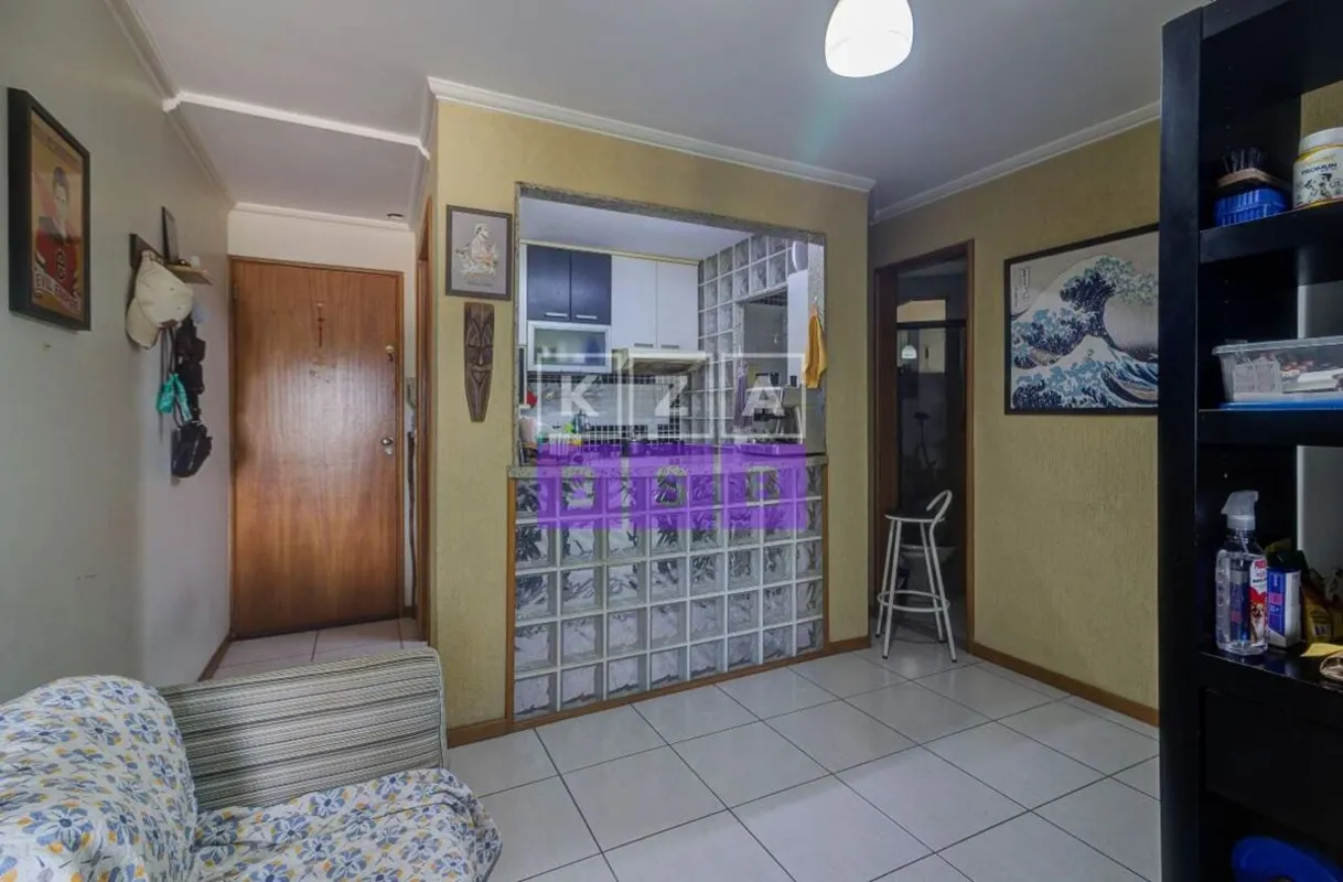 Localizado em uma região privilegiada, este apartamento linear de 1 quarto conta...