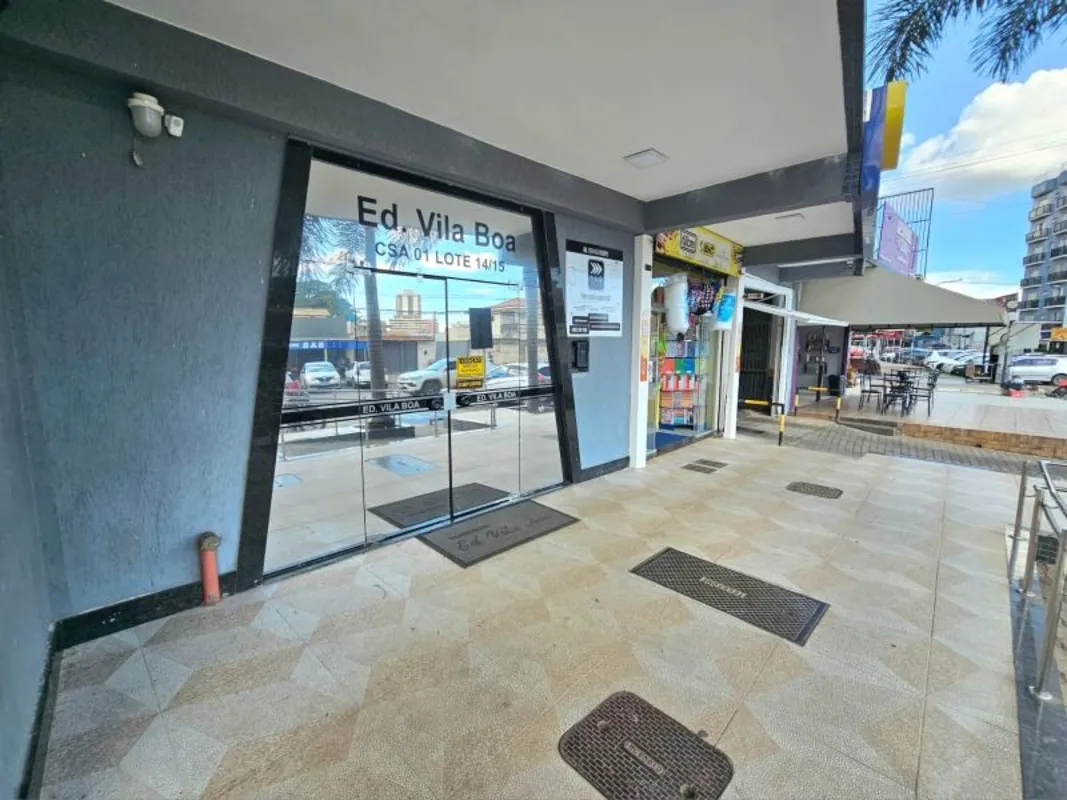 CSA 01 - Ed. Vila Boa - 8° andar - Nascente - De canto - Apartamento com 53m² út...