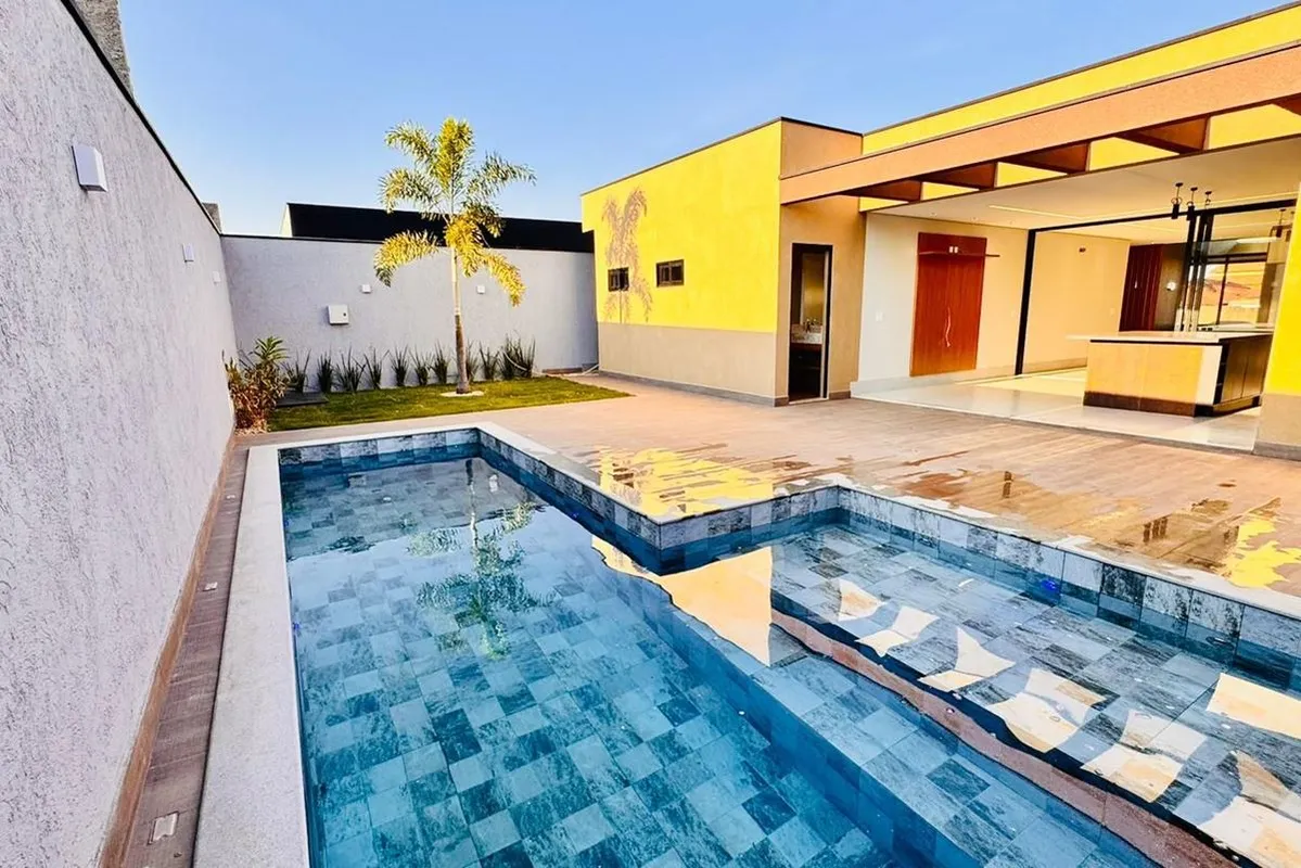 CASA MODERNA RUA 6 VICENTE PIRES 3 QUARTOS PISCINA AQUECIDA ESCRITÓRIO NÃO FINAN...