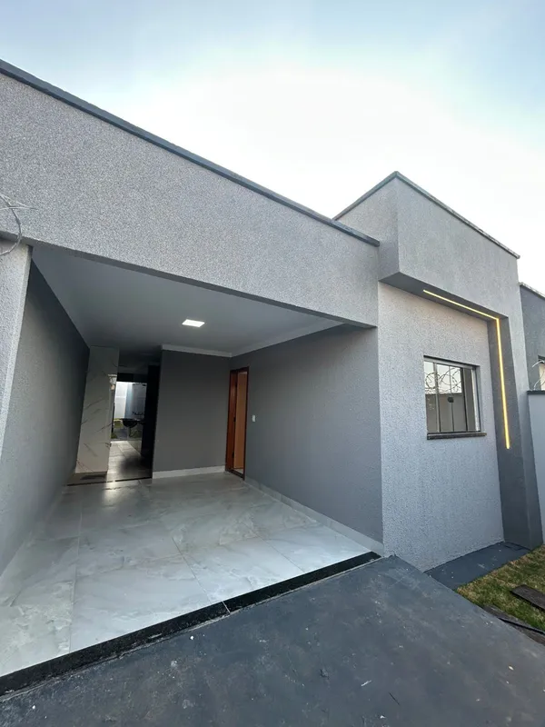 Casa Setor MaysaLote 150m2Construção 100m23 Quartos, 1 SuíteÁrea Gourmet Led na ...