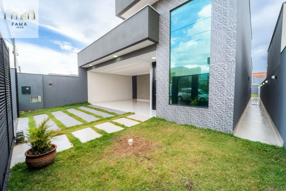 LINDA CASA DE ALTO PADRÃO, COM FINO ACABAMENTO, NO CONDOMÍNIO RESIDENCIAL SAN MA...
