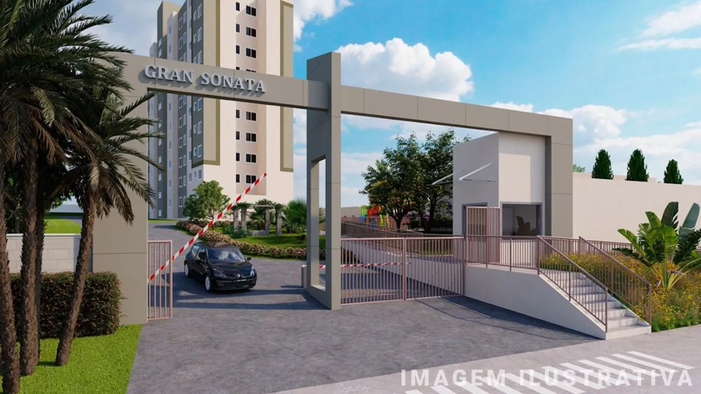 Imóvel novo, nunca habitadoVaga de garagem Nascente42,65m2Fechadura Eletrônica S...