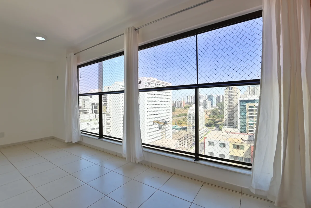 ** Apartamento Residencial Gavino 132m², Desocupado, Águas Claras :- 2 vagas sol...