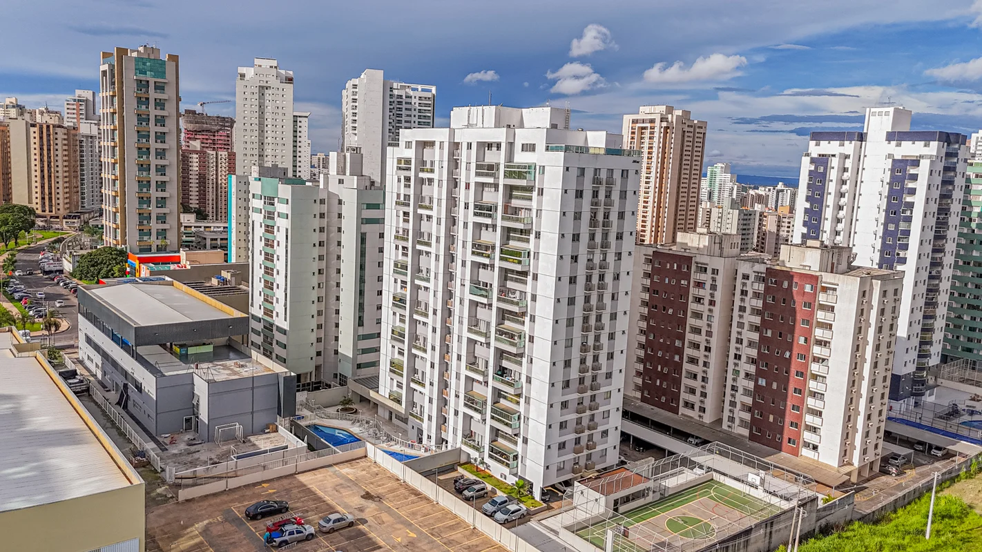 Apartamento 2 Quartos com Suíte e Varanda Gourmet no Residencial Canto do Sabiá ...