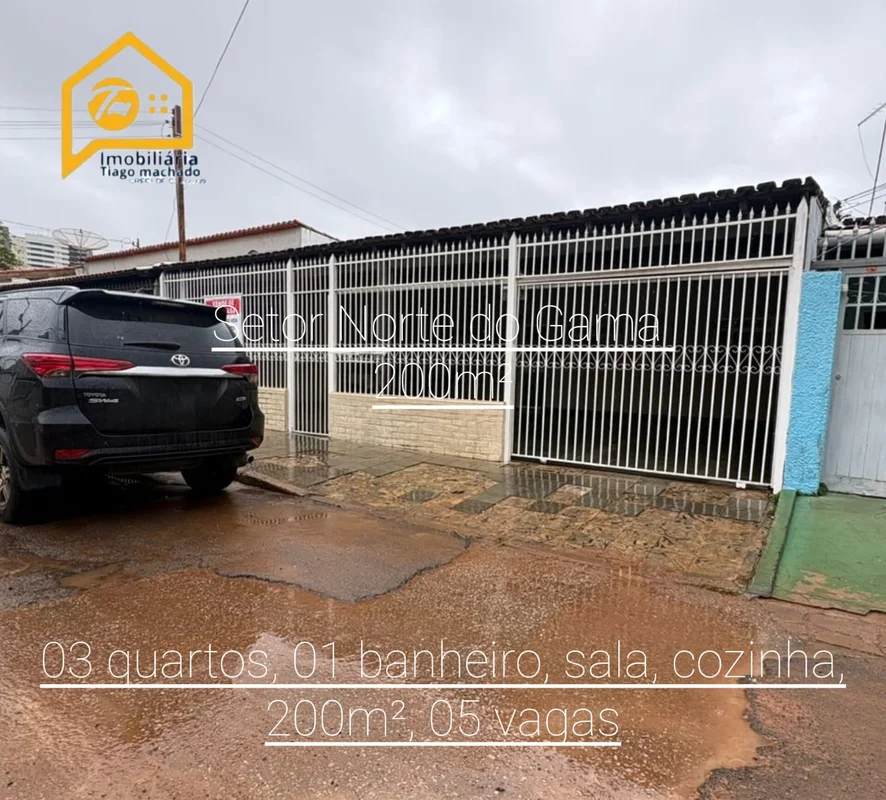 Descubra uma casa ideal para sua família na Quadra 2, SETOR NORTE, GAMA-DF. Com ...