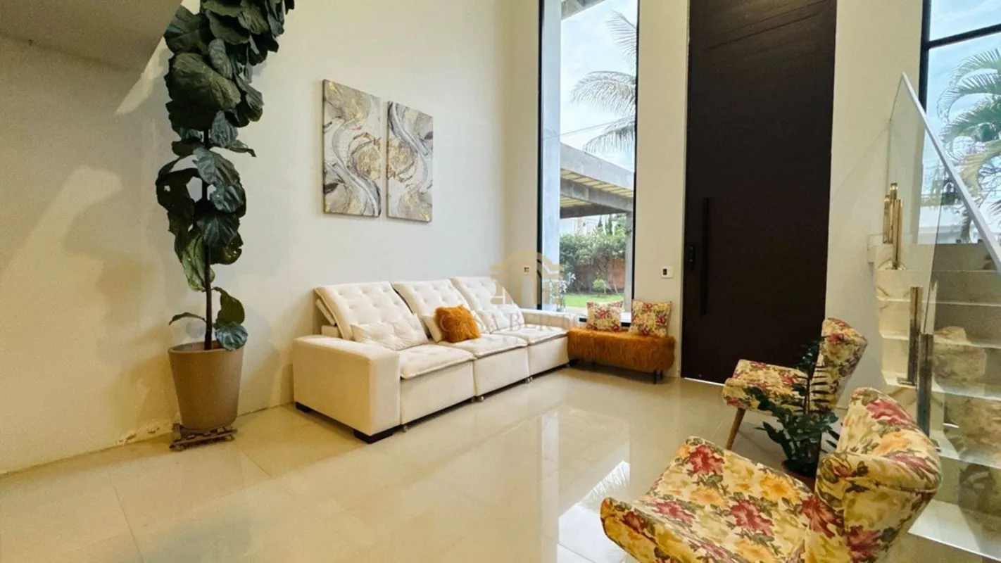 CASA MODERNA EM CONDOMÍNIO FECHADO RUA 4 VICENTE PIRES LOTE 800M² 3 QUARTOS TERR...