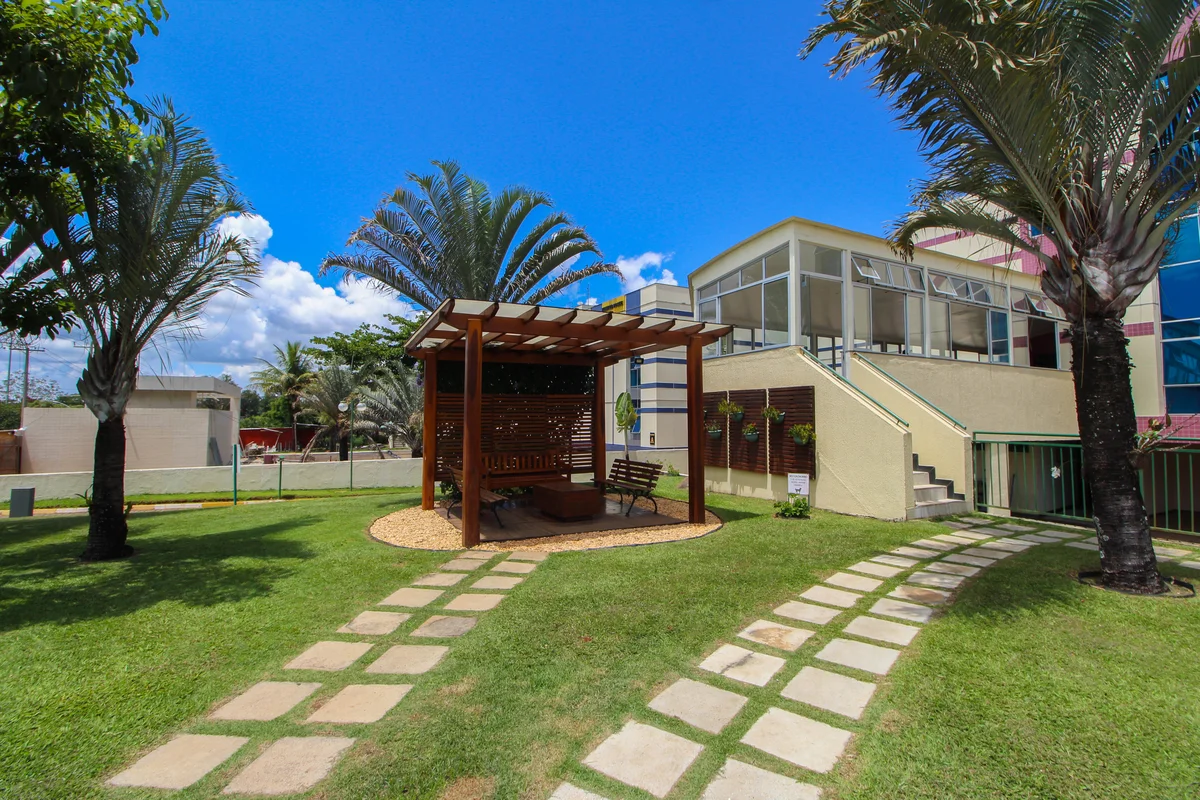 SGAN 912 Bloco F - Ed. Park Ville – Semi-Mobiliada, 01 Quarto e 01 vaga - Asa No...