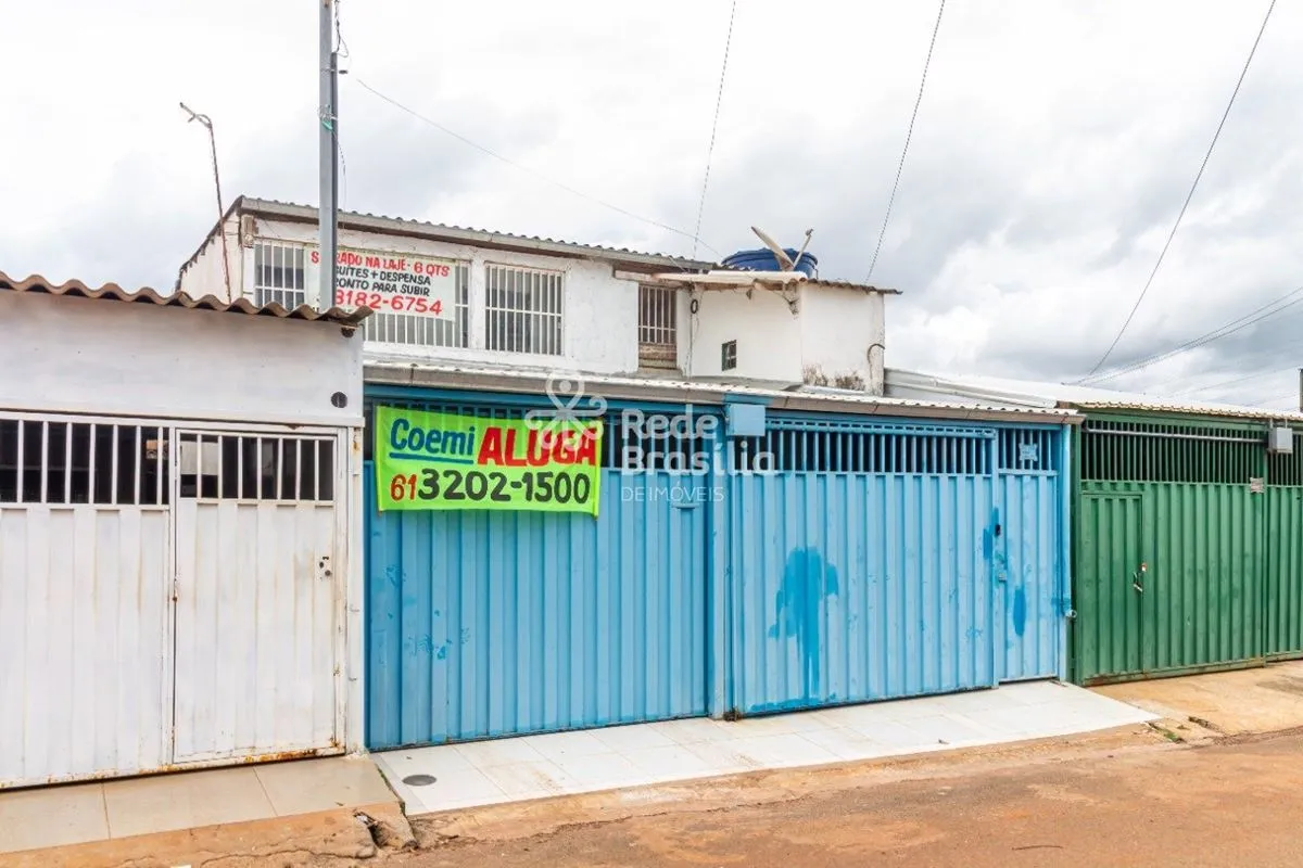 QR 115 - Sobrado com 2 Casas Independentes e garagem coberta - Samambaia Sul - D...