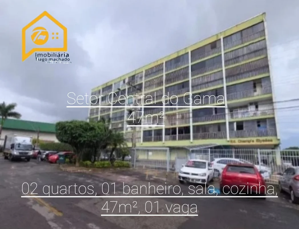Descubra um apartamento confortável no coração do GAMA, DF, na Quadra 55 do SETO...